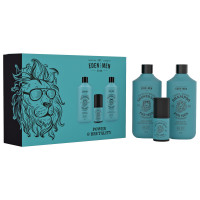 For Men Набор №4 (Шампунь 250мл + Гель для душа 250мл + Дезодорант роликовый Максимальная защита 50мл)