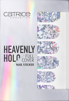 Стикеры для маникюра Heavenly Holo Full Cover Nail Sticker 01 XOXO Holo 