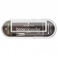 Тени для бровей Brow Powder Set, тон 02 dark & deep/для брюнеток