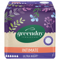 Прокладки гигиенические Intimate Ultra Night Dry 7шт