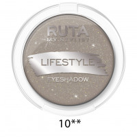 Тени компактные Lifestyle, тон 10 дымчатый кварц