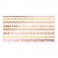 Bronzed this way! Наклейки - тату temporary body jewellery tattoos, тон 01 Glow Wild!