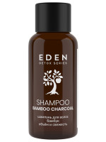 Detox Шампунь для волос Bamboo Charcoal 30мл