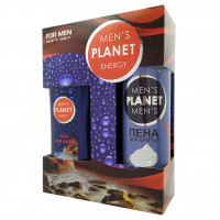 Набор мужской Men`s Planet Energy (Гель для душа 250мл+Пена для бритья 200мл)