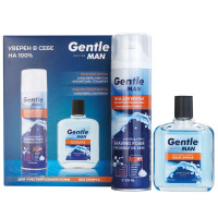 Подарочный набор Gentle (Пена для бритья 200мл + Лосьон после бритья 100мл)