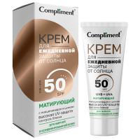 Крем для ежедневной защиты от солнца Матирующий SPF50 50мл