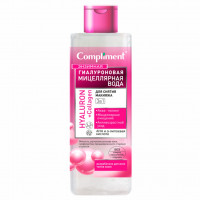 Энзимная гиалуроновая Мицеллярная вода 3в1 для снятия макияжа Hyaluron+Collagen 500мл