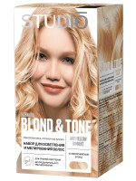 Blond&Tone Набор для мелирования волос Калифорнийский блонд 50/50/25мл