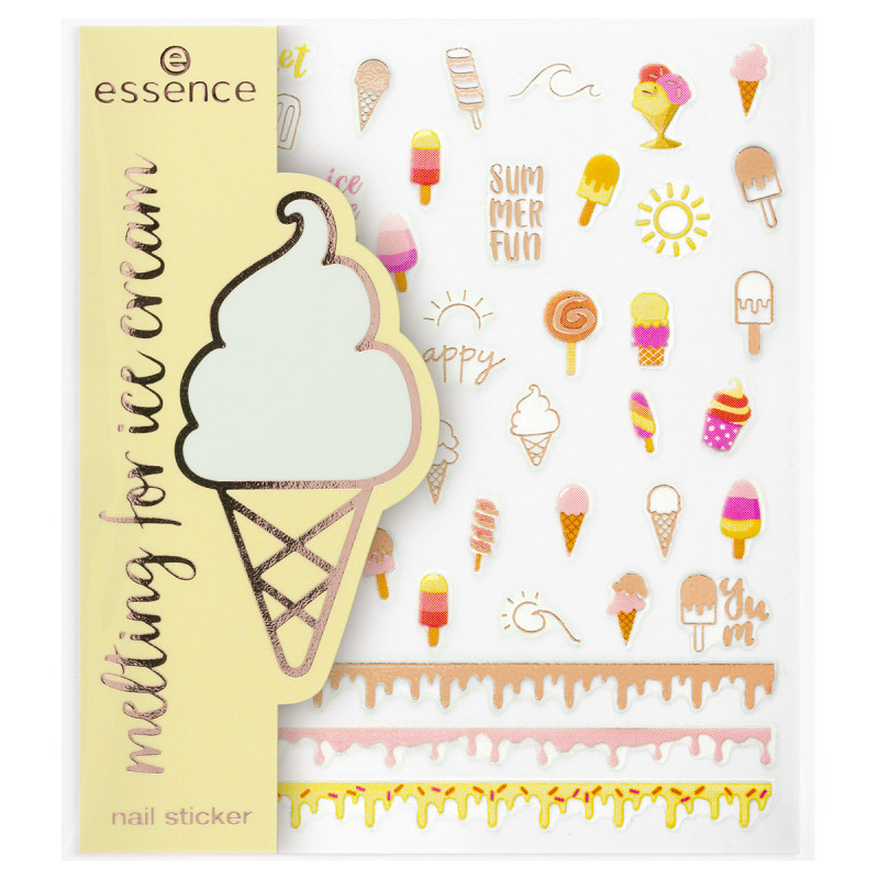 Melting for Ice cream Стикеры для ногтей 54шт