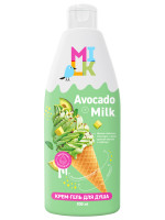 Крем-гель для душа Молоко и авокадо 500мл