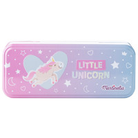 Little Unicorn Набор косметики в жестяном боксе 3х-уровневый