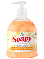 Soapy Крем-мыло жидкое перламутровое Ванильное мороженое 500мл дозатор
