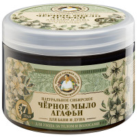 Мыло для бани Черное мыло Агафьи 500мл