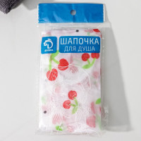 Шапочка для душа Весна, цвет микс
