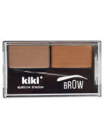 Тени для бровей Brow, тон 01 коричневый и светло-коричневый