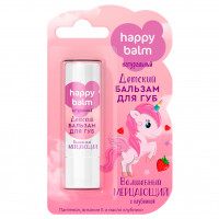 Happy Balm Детский бальзам для губ Волшебный мерцающий
