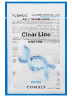 Clear Line Тканевая маска Омолаживающая с ретинолом 25мл