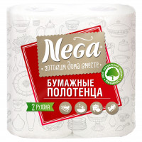 Бумажные полотенца 2слоя 2шт