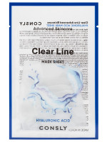 Clear Line Тканевая маска Глубоко увлажняющая с гиалуроновой кислотой 25мл