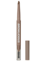 Карандаш для бровей автоматический Browlicious, тон 03 brow-nie / коричневый