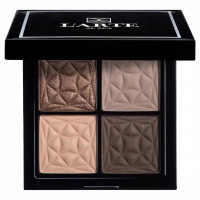 Палетка теней Quadro Eleganto, тон 01 sexy nude / коричневая