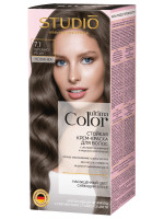 Ultima Color Стойкая Крем-краска для волос, тон 7.1 пепельно-русый