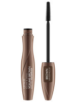 Тушь для ресниц водостойкая Glam & Doll Volume Brown Mascara Waterproof коричневая